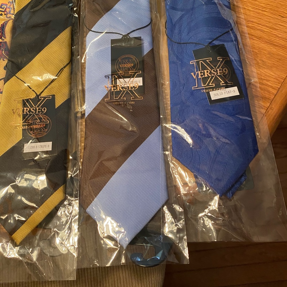 Verse 9 tie sets for the Man of God